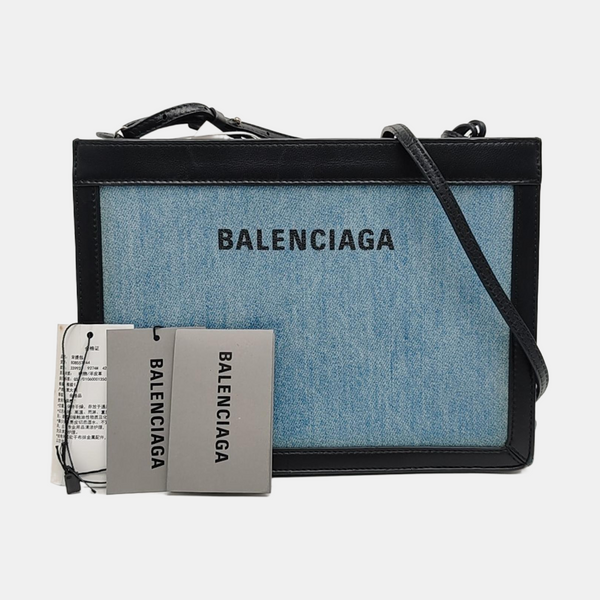 Pochette Denim Blue