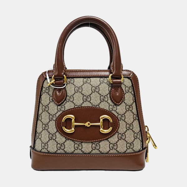 Horsebit 1955 Mini Coated Canvas Beige