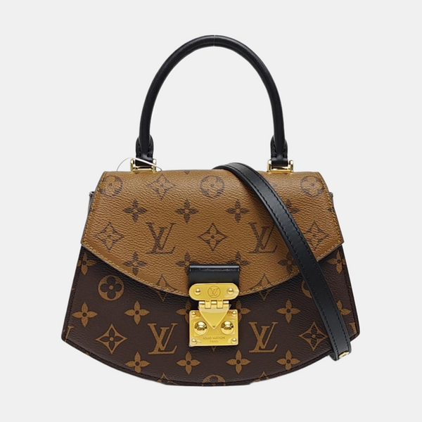 EDEN Monogram Coated Canvas Brown