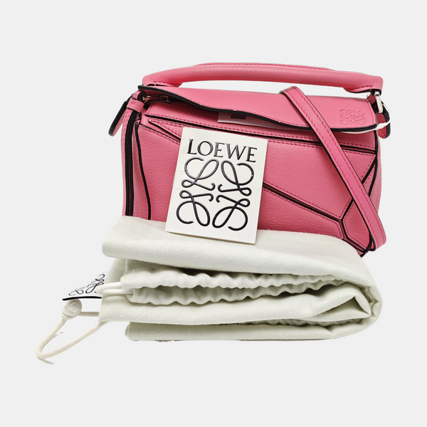 Puzzle Mini Calfskin Pink