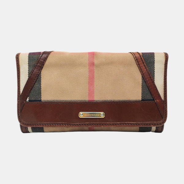 Canvas Wallet Brown