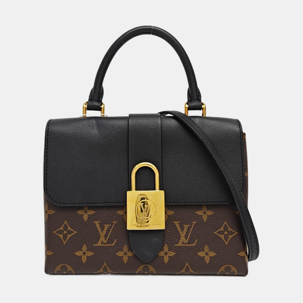 LOCKY BB Monogram Coated Canvas Brown