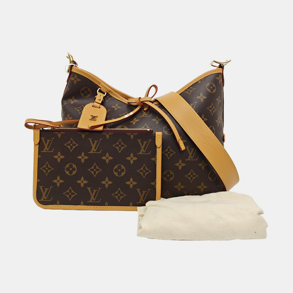 CARRYALL PM Monogram Coated Canvas Brown