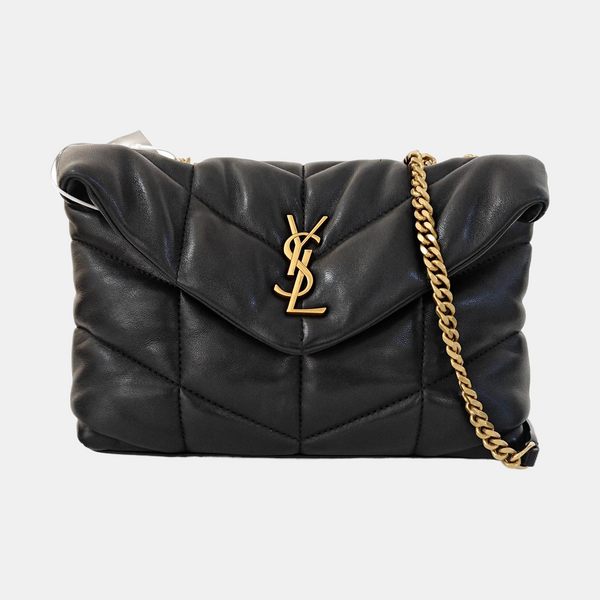 PUFFER Quilted Lambskin Black