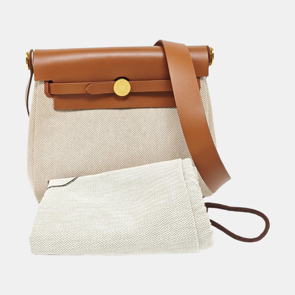 Bolso Herbag Canvas White