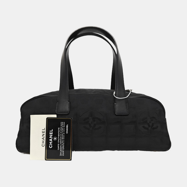 TRAVEL LINE Medium Canvas Black