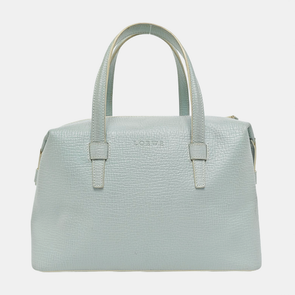 Calfskin Tote Bag Blue