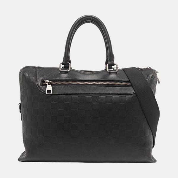 PORTE-DOCUMENTS Damier Graphite Calfskin Black