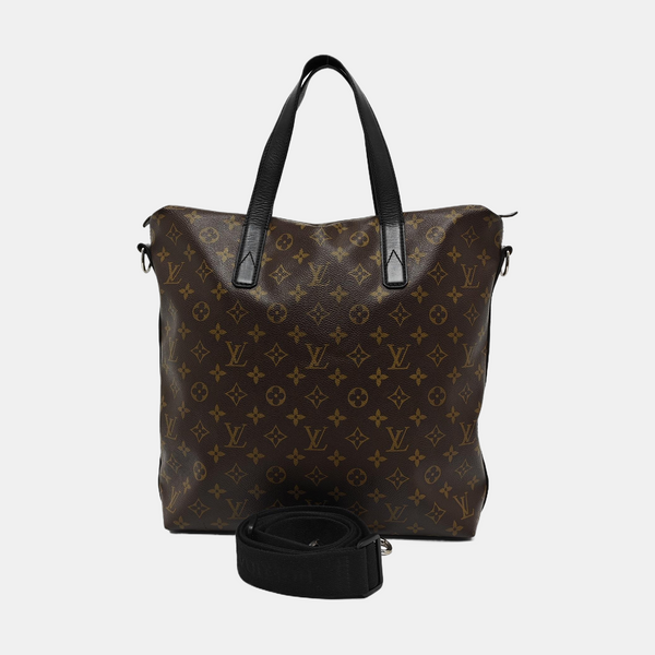KITAN Monogram Coated Canvas Brown