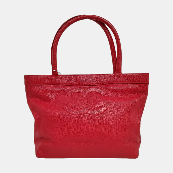 Grained Calfskin Red