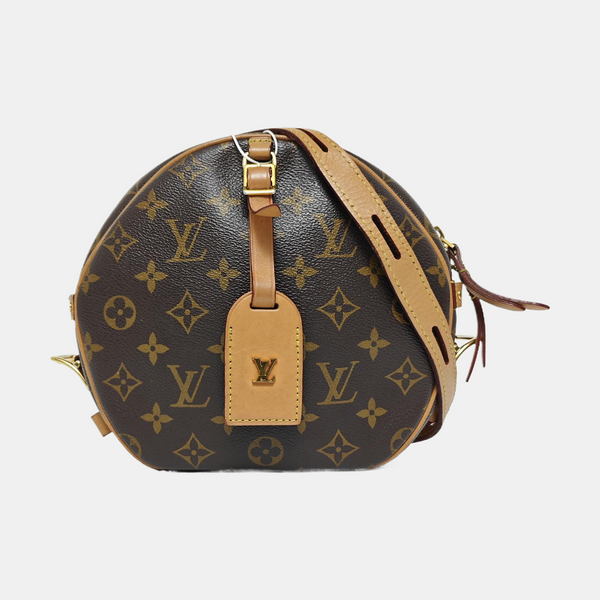 BOITE CHAPEAU MM Monogram Coated Canvas Brown