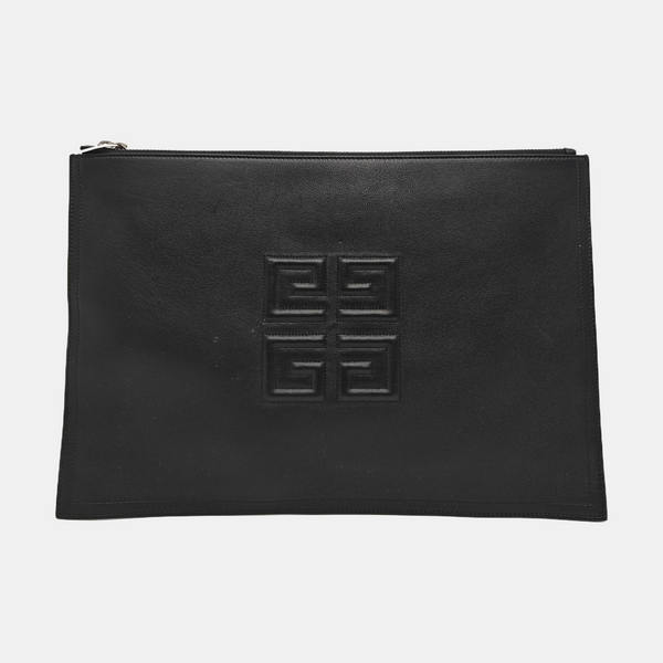 Lambskin Clutch Black