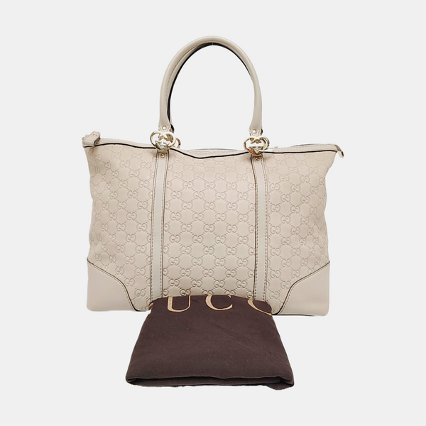 Lovely Medium Monogram Calfskin Beige