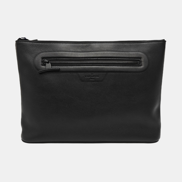 Calfskin Clutch Black