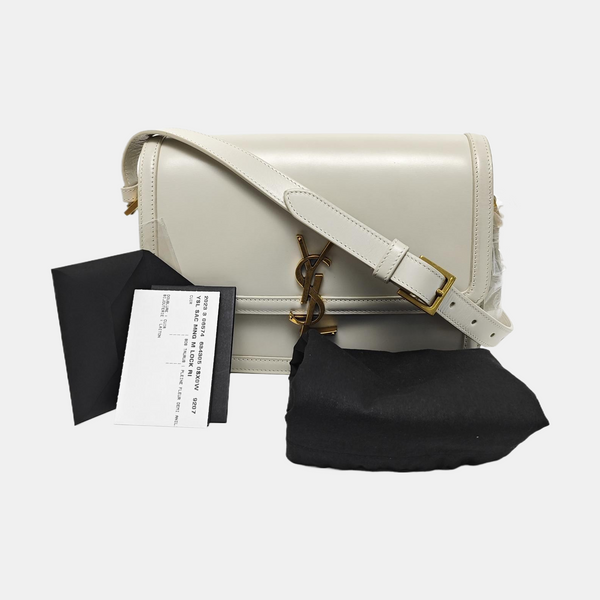 SOLFERINO Medium Calfskin White