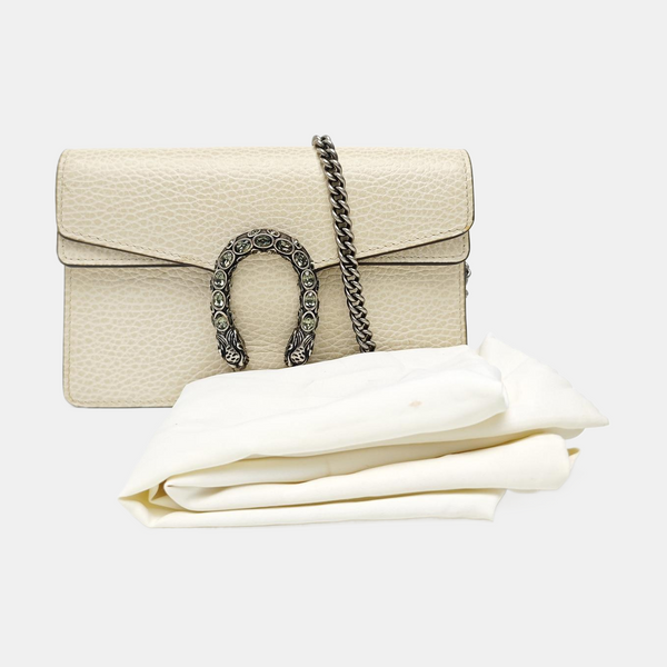 Dionysus Super Mini Calfskin Beige