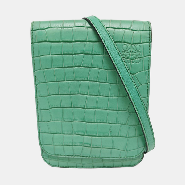 Gusset Calfskin Green