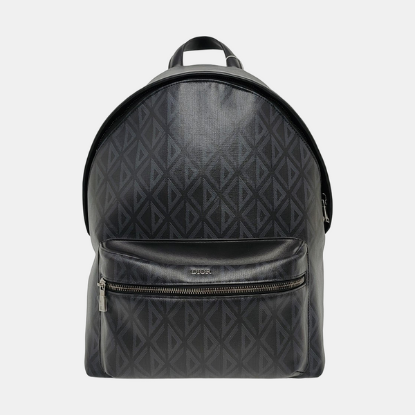 Rider Oblique Coated Canvas Black