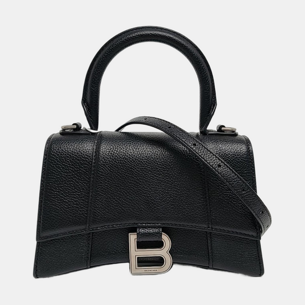 Hourglass XS Calfskin Black