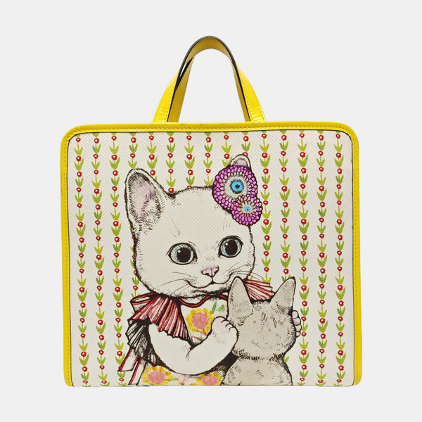 Children’s GG Bucket Canvas White