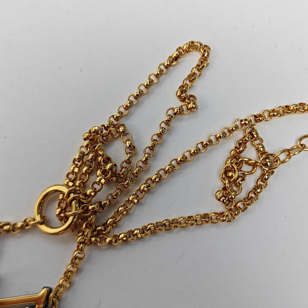 LV ICONIC Metal Gold Necklace