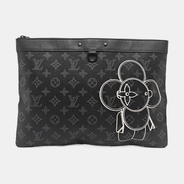 APOLLO GM Monogram Coated Canvas Black
