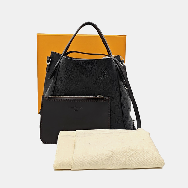 HINA PM Monogram Calfskin Black