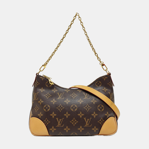 BOULOGNE Monogram Coated Canvas Brown