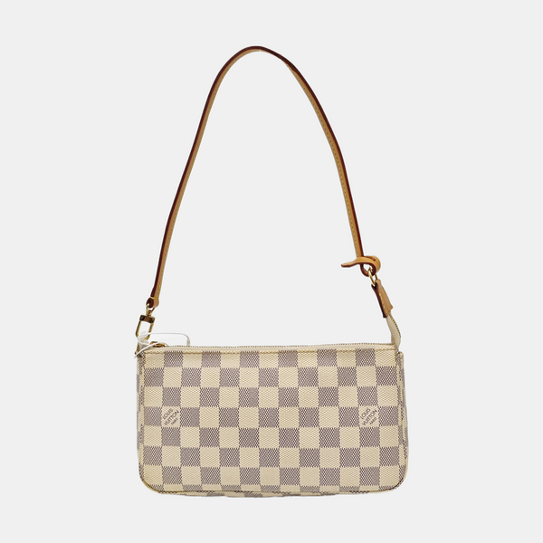 ACCESSOIRES GM Damier Azur Coated Canvas White