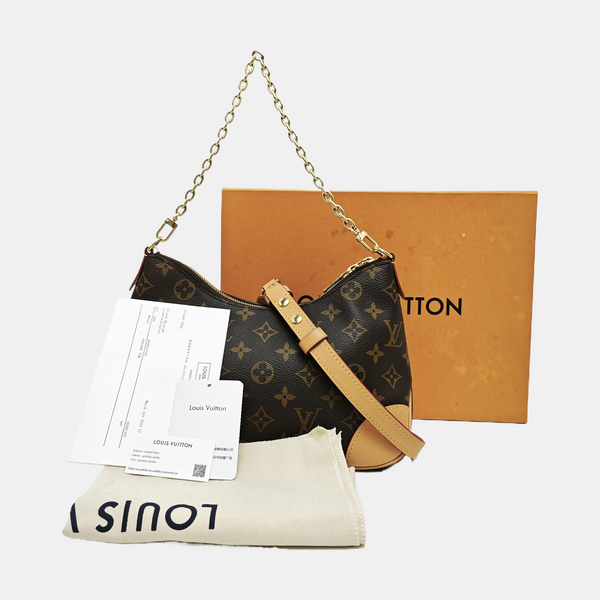 BOULOGNE Monogram Coated Canvas Brown