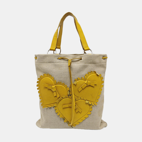 Canvas Tote Bag Beige