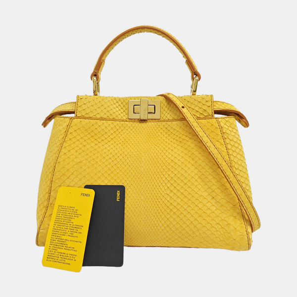 Peekaboo Mini Python Yellow