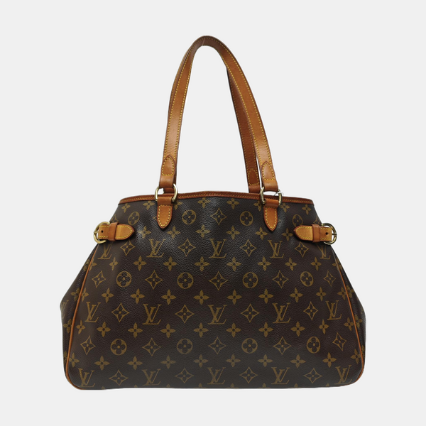 BATIGNOLLES GM Monogram Coated Canvas Brown