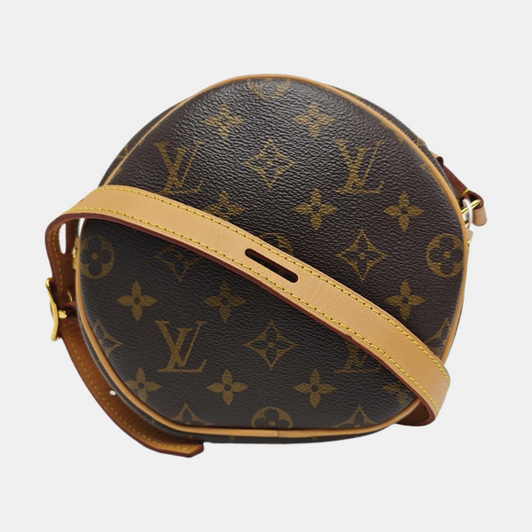 BOITE CHAPEAU PM Monogram Coated Canvas Brown