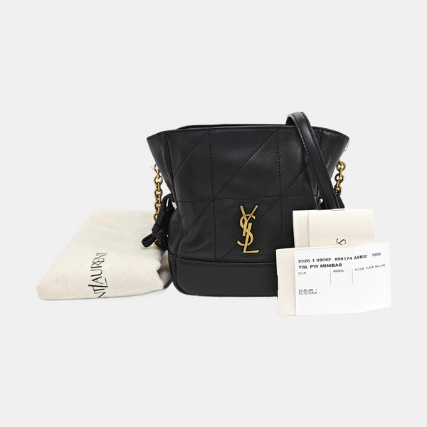 JAMIE SHOPPING Quilted Lambskin Black