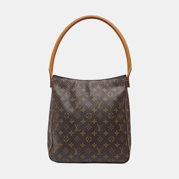 LOOPING GM Monogram Coated Canvas Brown