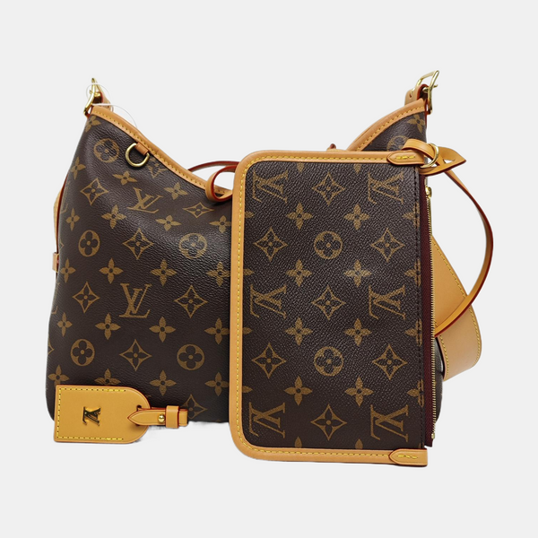 CARRYALL PM Monogram Coated Canvas Brown