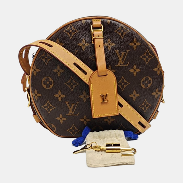 BOITE CHAPEAU MM Monogram Coated Canvas Brown