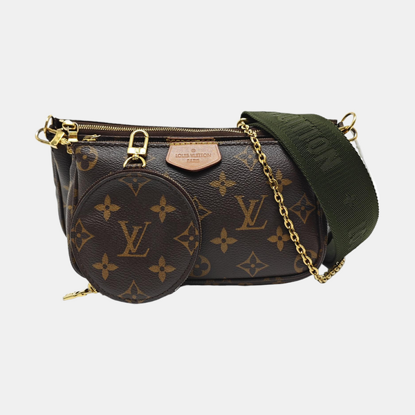 MULTI Monogram Coated Canvas Brown