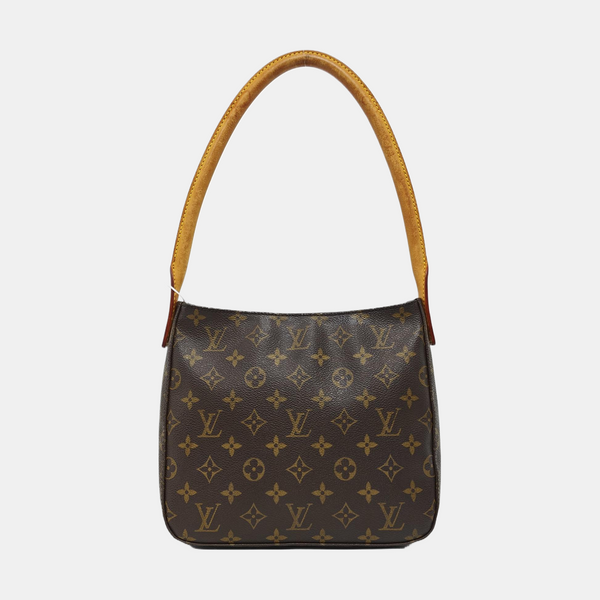 LOOPING MM Monogram Coated Canvas Brown