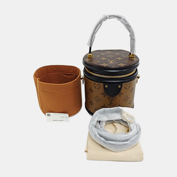 CANNES PM Monogram Coated Canvas Brown