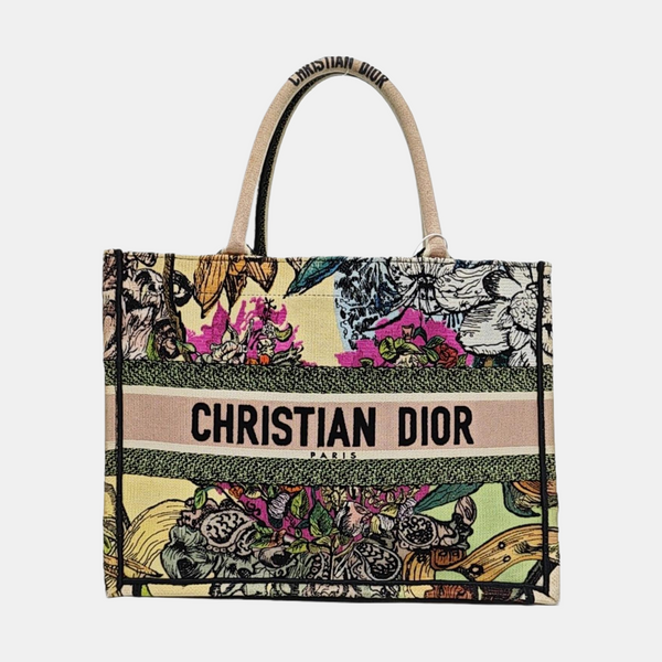 Authenticated pre-owned Book Tote Small Fabric Multicolor - Tote Bag at Looply