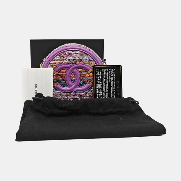 Authenticated pre-owned FILIGREE Mini Quilted Fabric Multicolor - Shoulder Bag at Looply