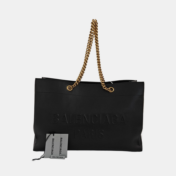 Calfskin Shoulder Bag Black