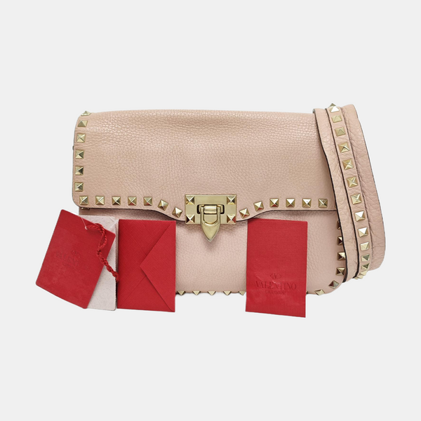 Rockstud Leather Pink