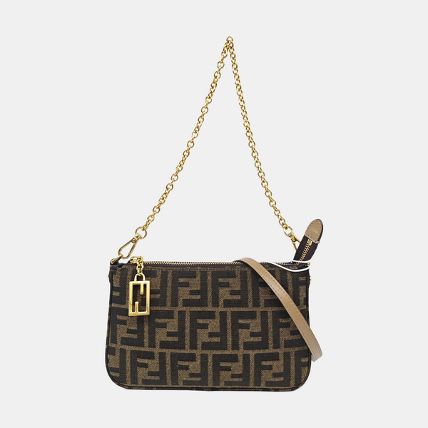 Baguette Mini Canvas Brown