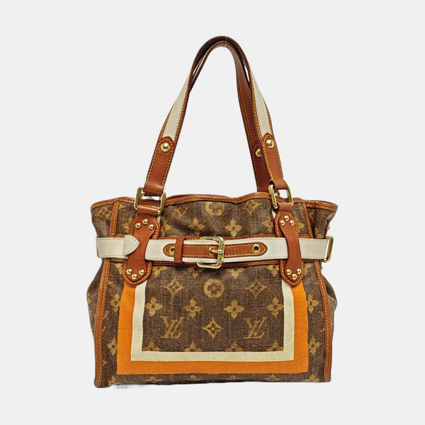 Monogram Coated Canvas Brown