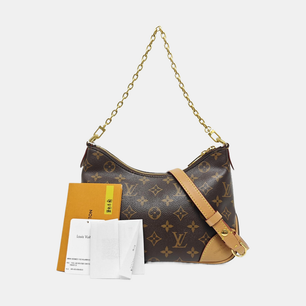 BOULOGNE Monogram Coated Canvas Brown