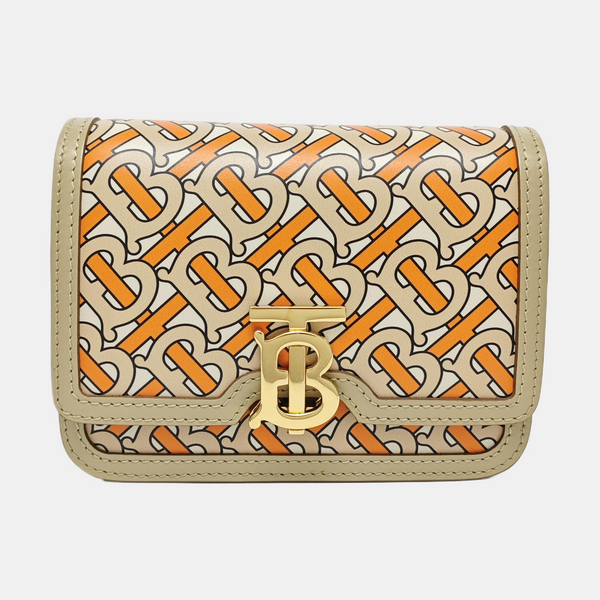 Bolsa Mini TB en Piel de Becerro Multicolor