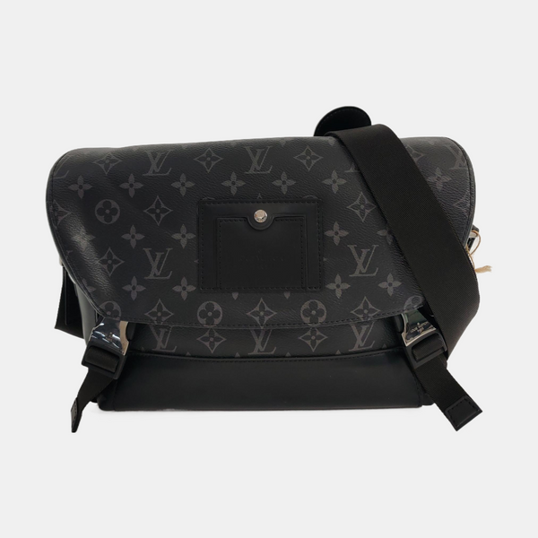 VOYAGER PM Monogram Coated Canvas Black